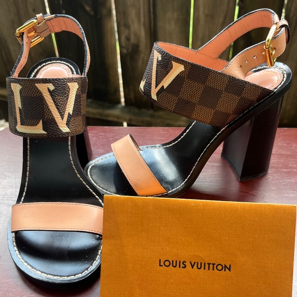 Louis Vuitton Passenger Sandal 10cm - Picture 1 of 6